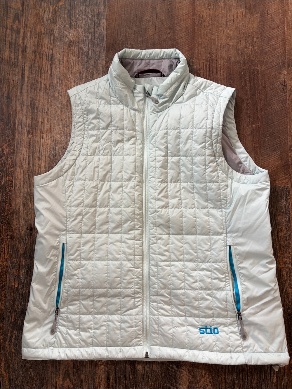 Lightweight Stio Azura Insulated Quilted Light Seafoam Green Women's Vest